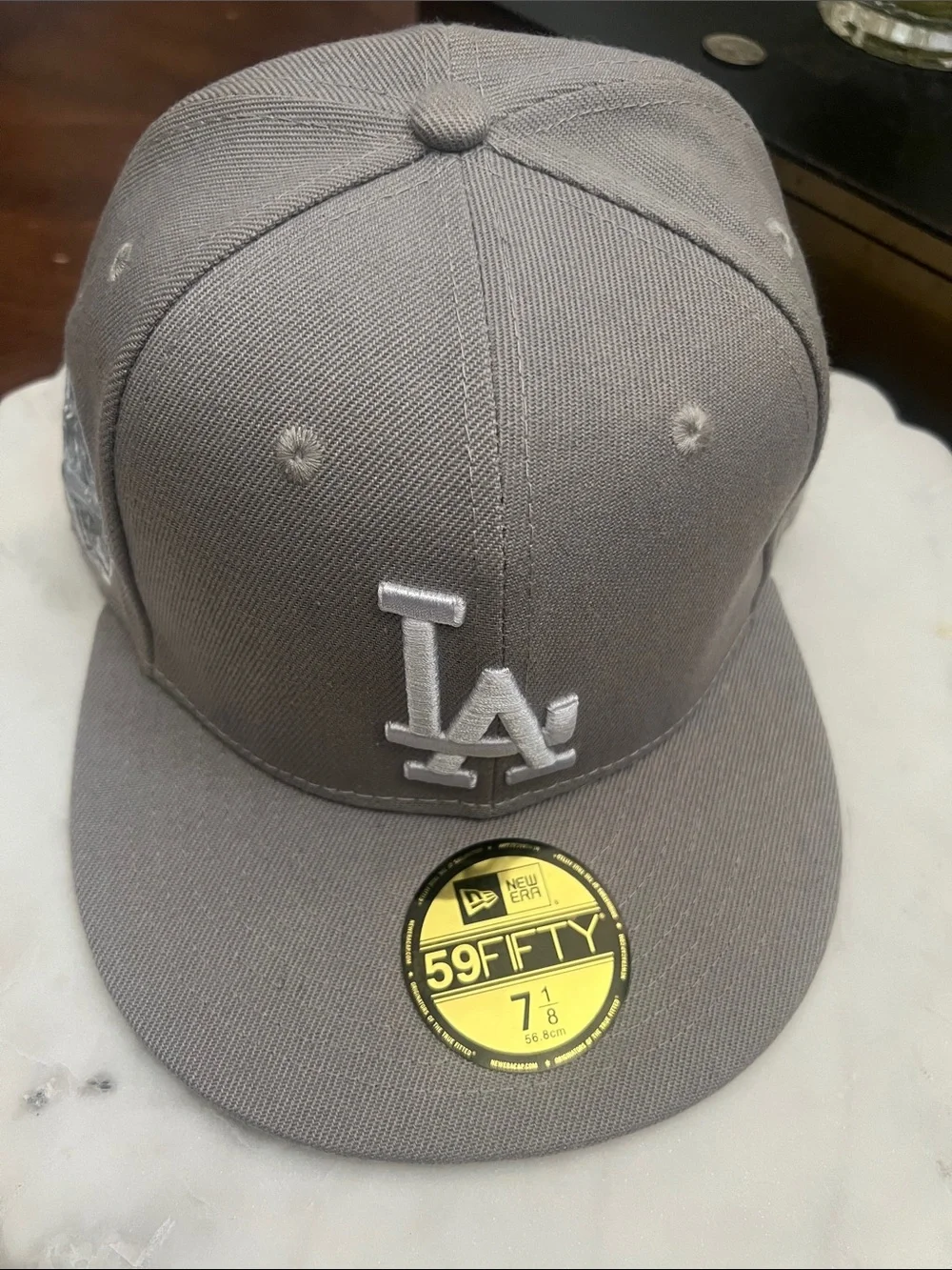 New Era Los Angeles Dodgers Gray Fitted 59FIFTY Cap